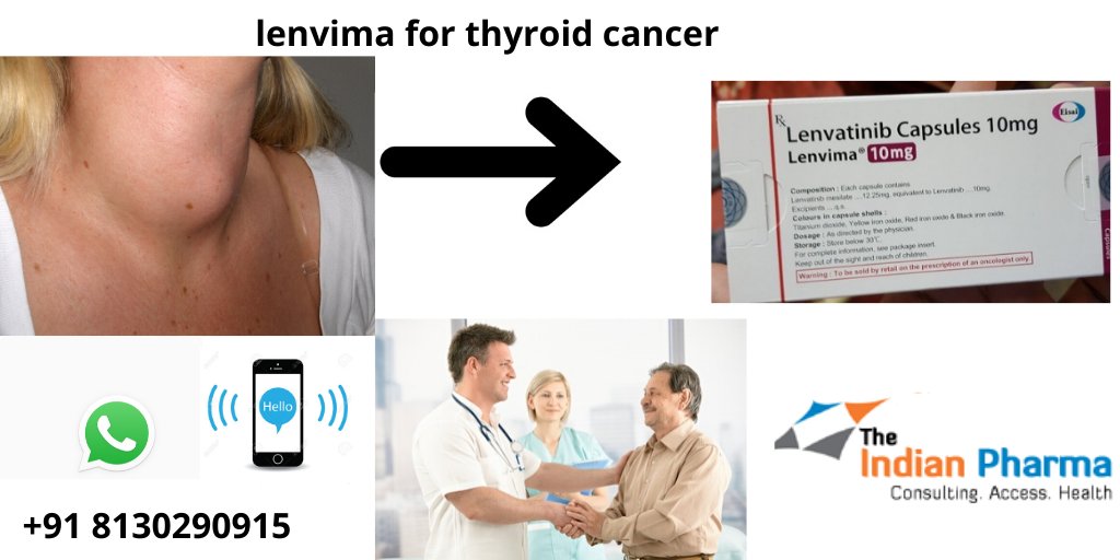 1stindianpharma's tweet photo. #NatcoLenvima 4mg to be launched in recent months as #Natco got approval to make own brand of #lenvatinib #E7080 capsules in India. They may launch their #lenvima brand under trade name of #lenvanat 4mg &amp; 10mg
Indian patients are waiting for #IndianLenvima https://t.co/lChHGQURA8 https://t.co/TRKTCYjpJw