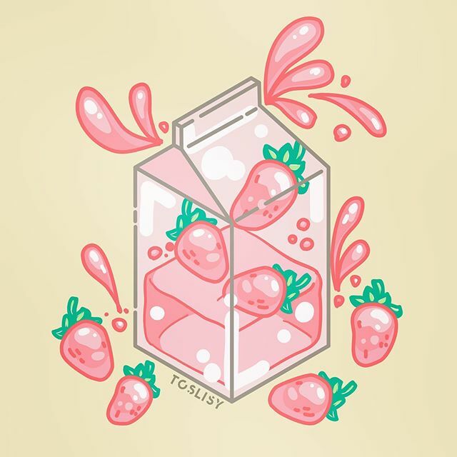 Milk cute