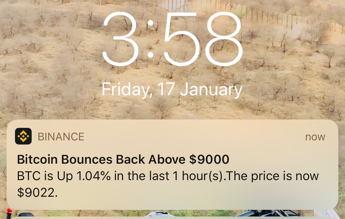 #btcusd

I like This Notifications <a href="/cz_binance/">CZ 🔶 BNB</a> <a href="/binance/">Binance</a> 

#cryptocurrency #bitcoin #btc #Binance #BNB #Blockchain