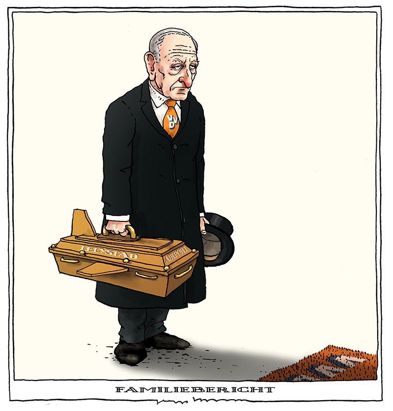 Deze week werd Lelystad Airport klaar gemaakt voor haar laatste rustplaats.