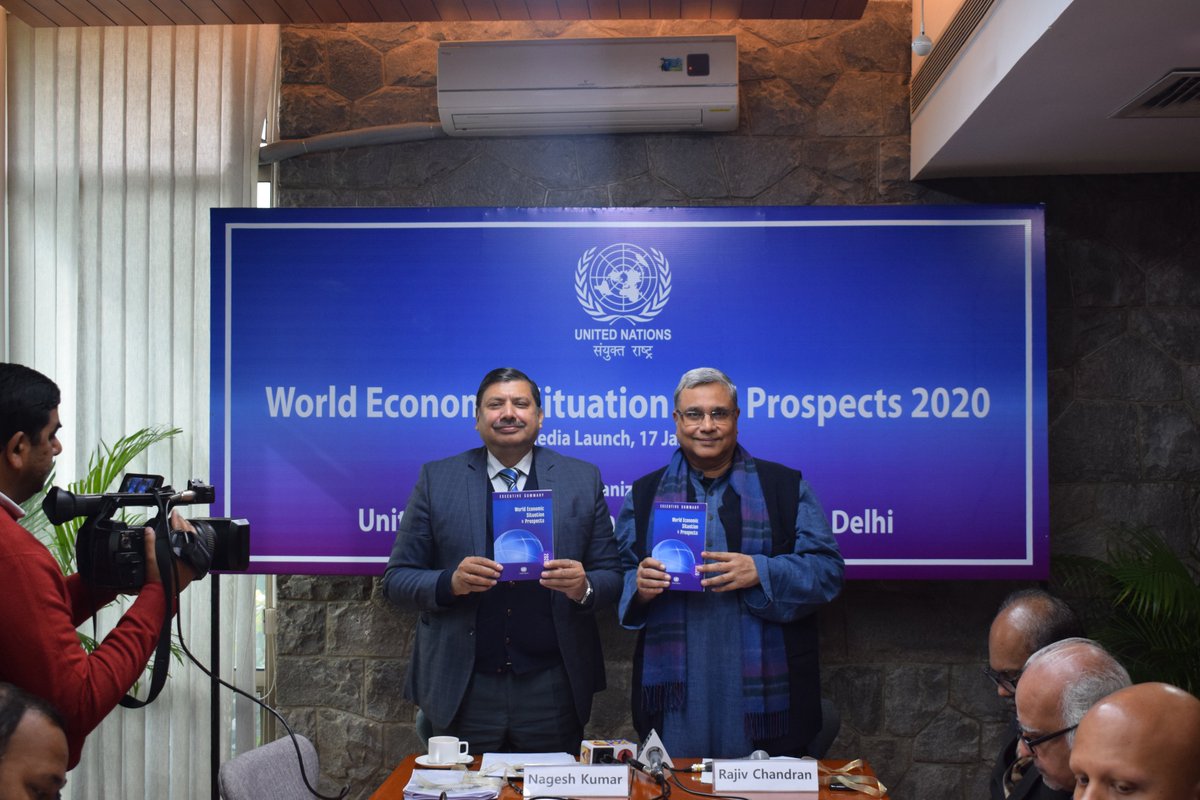 ⚠OUT NOW IN INDIA⚠
UN’s definitive #WorldEconomyReport: World Economic Situation and Prospects 2020. A global collaborative effort of the UN system on expected trends in the global economy.

bit.ly/wespreport