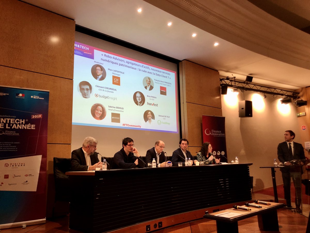 Powens_eu's tweet photo. Notre CEO @coeurdeuil était présent au Fintech Community pour parler des enjeux de la data client et de l'agrégation bancaire pour les services patrimoniaux. Retrouvez un résumé ici -> https://t.co/MAJglBlN3f
@financeinnov https://t.co/LjegYKnU9f