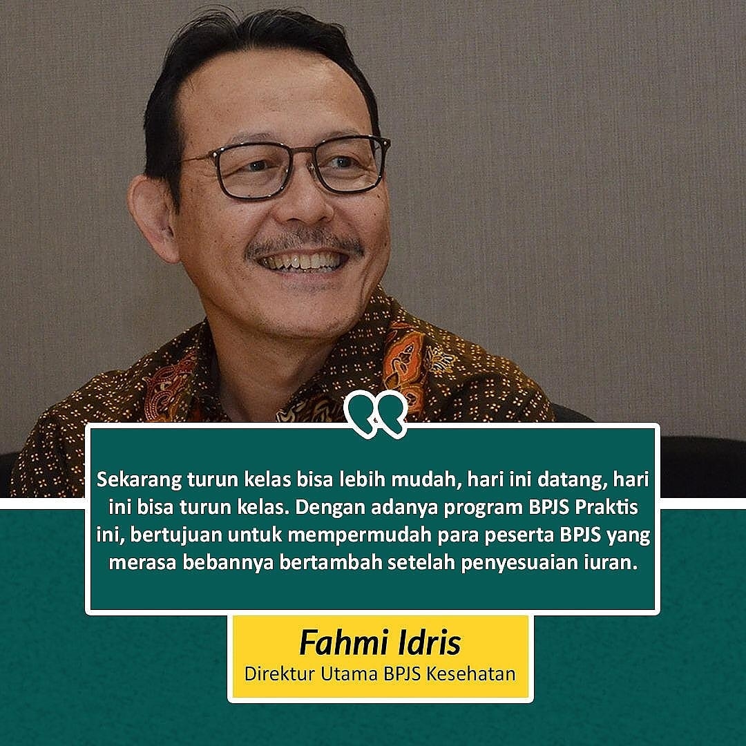 riyacuek's tweet photo. BPJS Kesehatan memberikan layanan yang terbaik bagi Pesertanya, kini dengan adanya kenaikan Iuran Jaminan kesehatan, pihak bpjs langsung sigap dengan memberikan layanan turun kelas melalui BPJS Praktis. #BPJSPraktis #BPJSSiapBerbenah https://t.co/EJLFmJNqHd