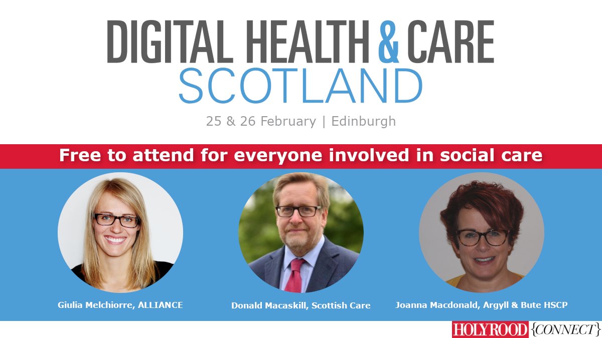 HolyroodEvents's tweet photo. Technology can help us track, manage, and improve social care, leading to greater independence and improved outcomes for service users. Learn more at our free-to-attend Digital Health and Social Care conference. https://t.co/8FgHmwNz9z https://t.co/fXnyWs1Lhr