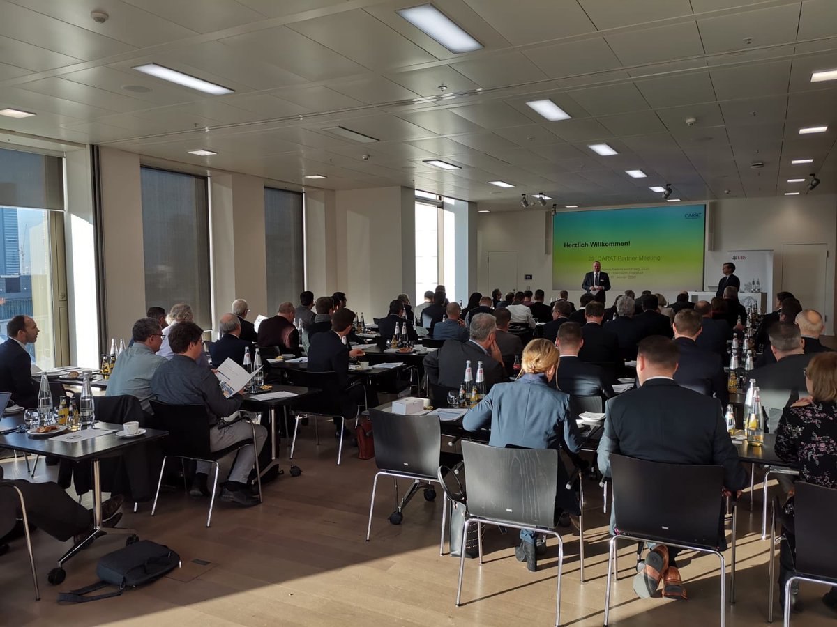 Greiffcapital's tweet image. Heute beim Carat Partnermeeting in FFM. Volles Haus und wunderbarer Ausblick, nicht nur an den Börsen. Freue mich auf unsere Präsentation heute Nachmittag. #carat #caratag @GREIFFAG #liquidalternatives