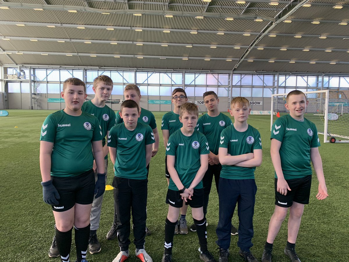 RosshallAcademy's tweet image. Reading The Game Final Event is underway at Toryglen⚽️✨ Girls and Boys teams have been presented with the strips they designed and are getting warmed up for games 💪🏼