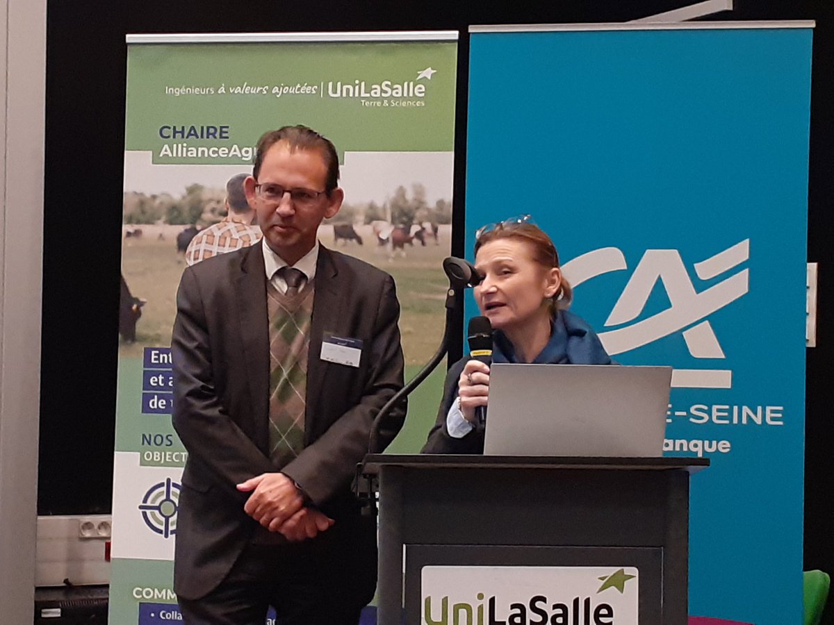 Lancement de la chaire Alliance Agri Avenir à <a href="/UniLaSalle76/">UniLaSalle Rouen</a> avec <a href="/CANSeine/">Crédit Agricole Normandie-Seine</a> et <a href="/Agri_Normandie/">ChambreAgriNormandie</a>