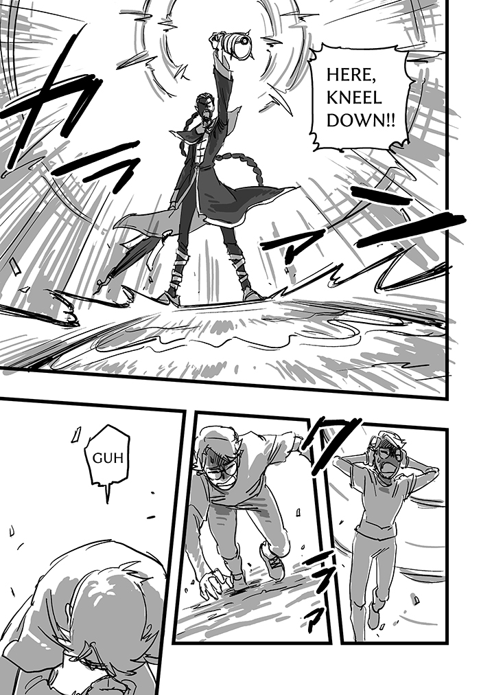 城之内 白黒無常漫画の逆転勝利の話の英語版4 T Co Rcmlup6odv Twitter