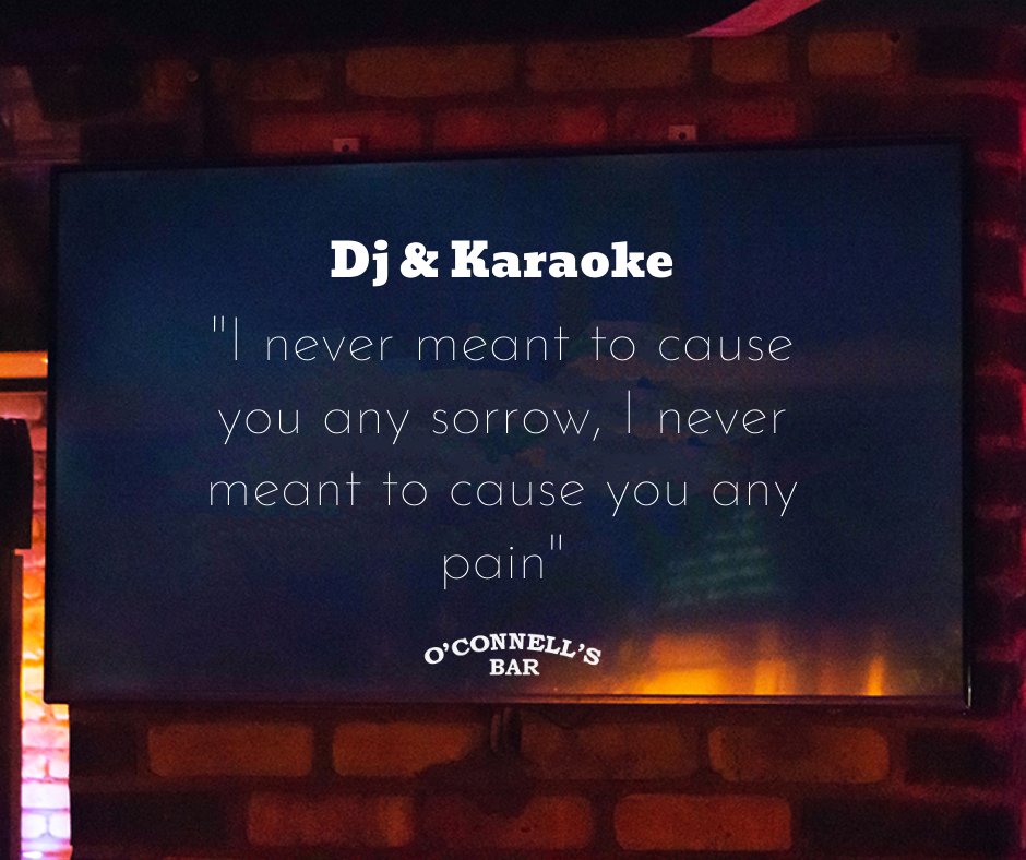 OConnells_BarD1's tweet photo. Lad's get your purple velvet suit out, tonight is Karaoke night...and tomorrow from 10pm  #DublinPubs https://t.co/x369BcvjIZ