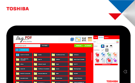 ToshibaTFIS's tweet photo. Les connecteurs métier TagPDF by #Toshiba :
1️⃣ Accédez à votre logiciel métier pour les #avocats, #experts-comptables, #notaires
2️⃣ Sélectionnez l'emplacement et nommez votre document
3️⃣ Appuyez sur scanner
https://t.co/zqB92Sr9pV
#Toshibatec #tagPDF #tagPDFbytoshiba https://t.co/u1XRPACsNc