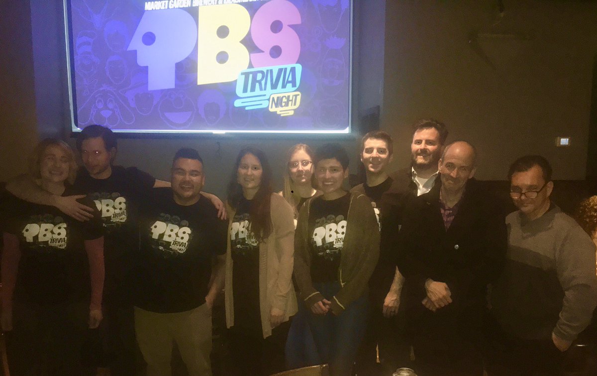 hmbreiner's tweet image. Our 2nd PBS Trivia night was a success! Thank you @MarketGardenOH for hosting us and @GKKramer72 for killin’ it tonight. #pbstrivia #ideastream