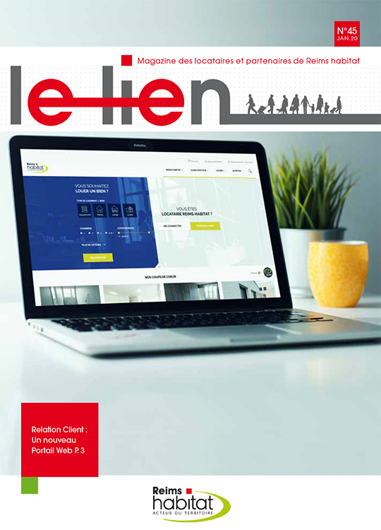 Découvrez le dernier numéro du Lien, le magazine d'informations pour les clients et partenaires de #Reimshabitat, consultable sur le nouveau Portail Web : bit.ly/3708yyk. 
Vous pourrez également y retrouver les anciens numéros : bit.ly/365zT0t #InfoClient