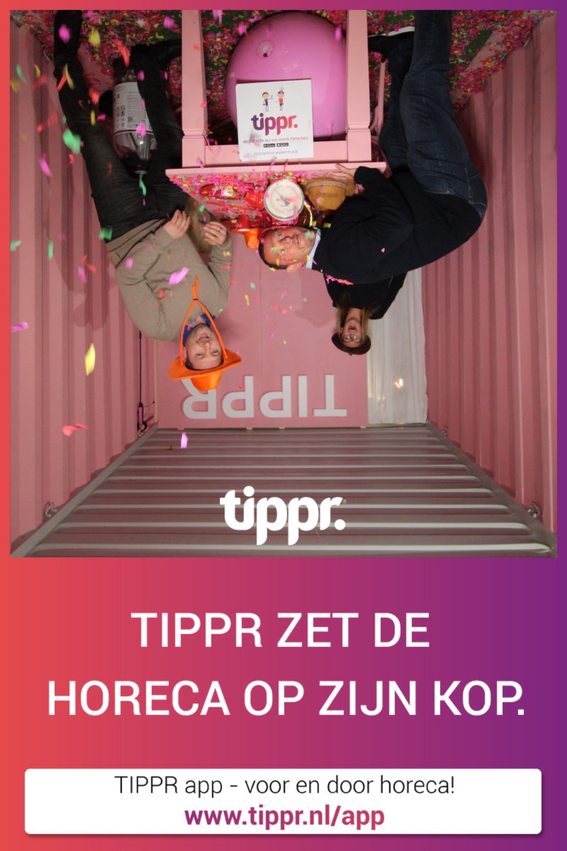 Ik zet de Horeca op z'n kop met #TIPPR tijdens de #Horecava, jij ook? @tippr_nl  #bobbysgin #aycesorbets #thesocialsellingcompany #sharingbox #vebo #brouwerijtroost #ayce