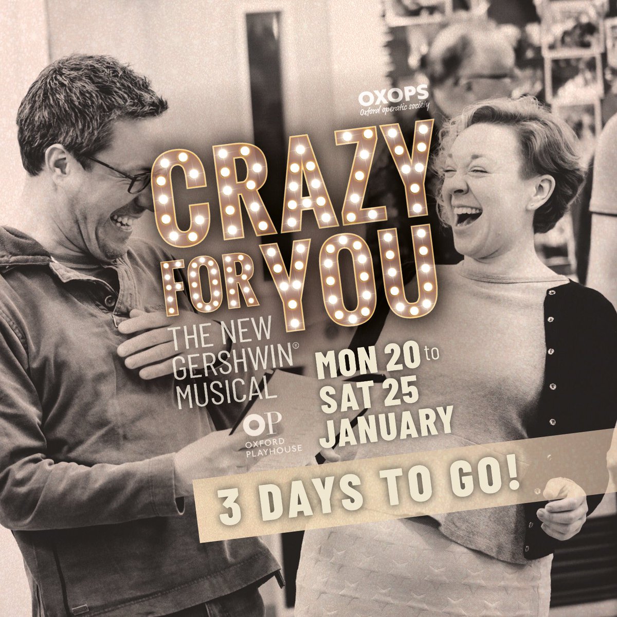 oxfordoperatic's tweet photo. Just 3 days! ๐ Last night we had costume call & last run through of the show before we head to the @OxfordPlayhouse on Sunday! Support local theatre & book for CRAZY FOR YOU! Your toes will be tapping... ๐ถโจ #musical #theatre #oxops #charity #community #oxford #oxfordshire ๐ญ https://t.co/SLs0Z7EMoM