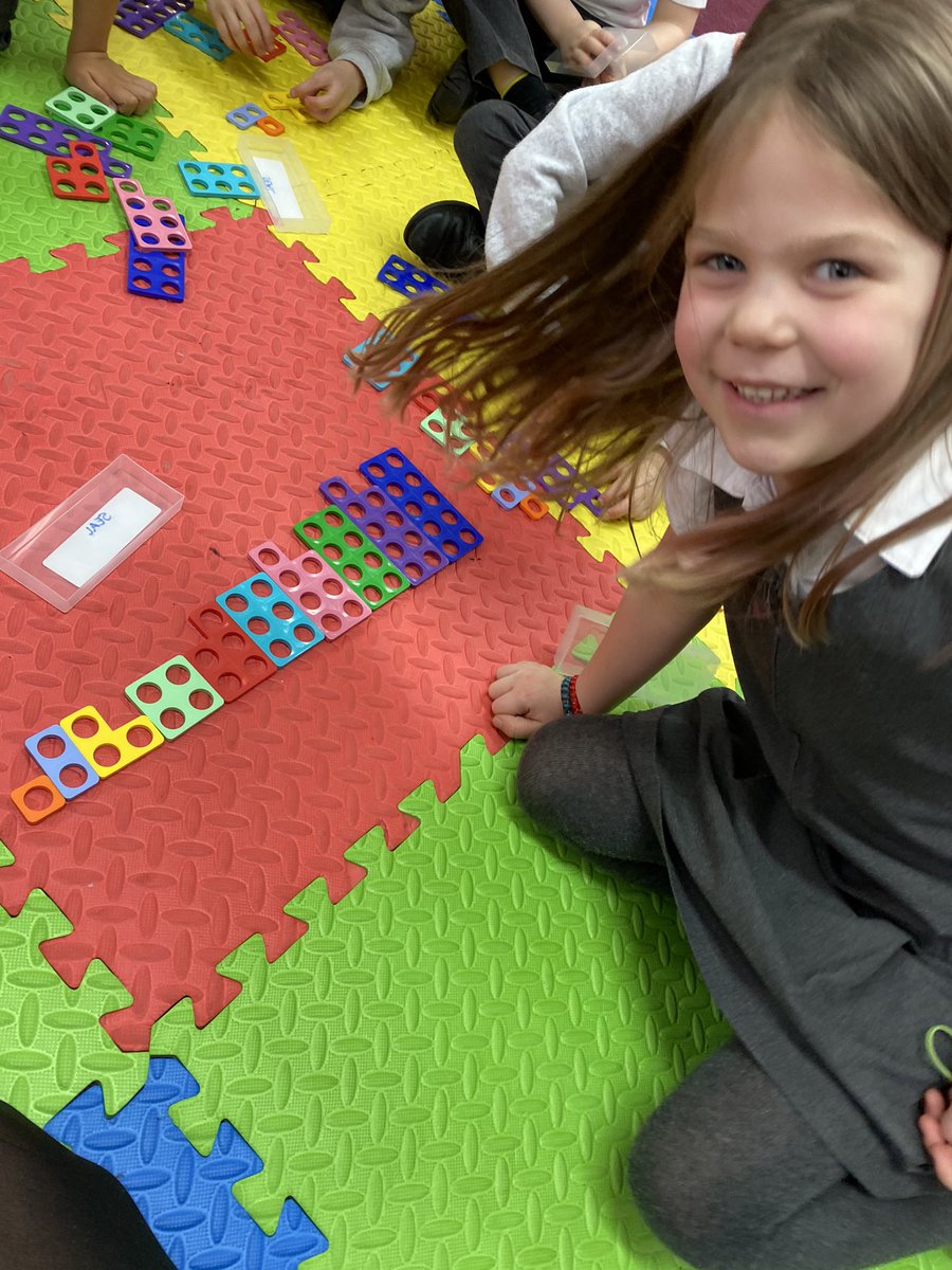 MrsBrucex's tweet photo. Ask us about how we use Numicon in class to help us with numbers. We have been creating number lines and learning how to put the Numicon pieces back in the box using number bonds to make 10! #learningwithnumicon #strivingforsuccess @SchoolBroomhill https://t.co/vb1LoIZTZv