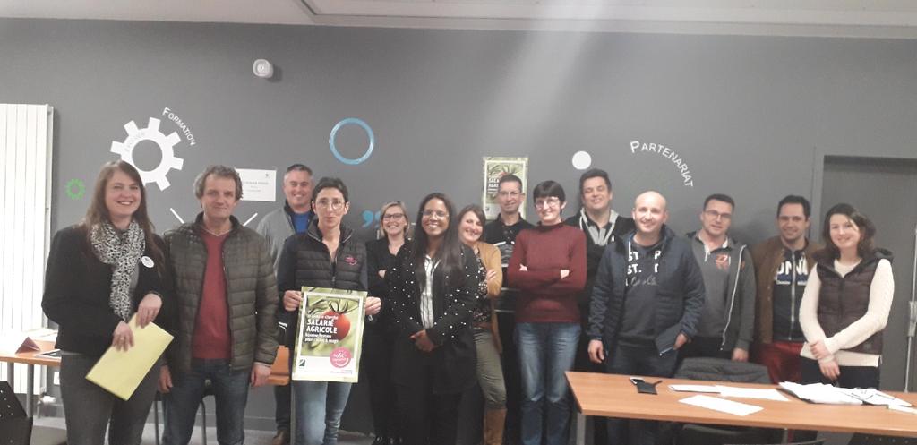 OGuillou's tweet photo. 👏👏 succès pour le jobdating 🗓16 janvier 📢 11 exploitants agricoles ont reçu 80 demandeurs d'emploi en entretien d'embauche #Versunmetier #AvecPoleEmploi morlaix #anefa https://t.co/5EGTKxqSBN
