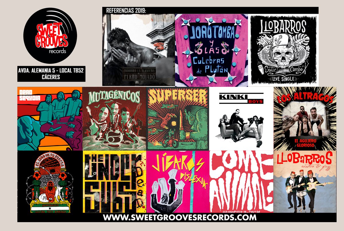 Ahora tenéis disponibles en nuestra tienda online todos los discos del sello rebajados de precio. ¡Aprovechar para completar vuestra colección y de paso haceros con una buena pila de estupendos discos a precios de Europa del Este! sweetgroovesrecords.com