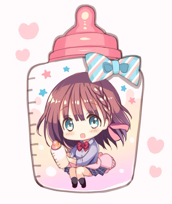 ミルク瓶  in  母乳ちゃん 