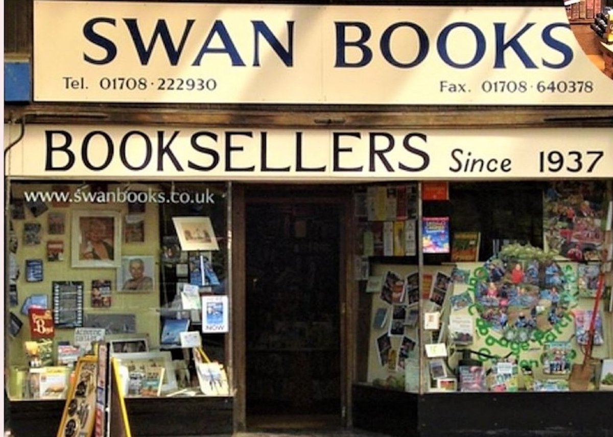 We want to say we will miss <a href="/SwanBooks/">Swan Books</a> from the #Upminster high street, and want to thank them whole heartedly for all their support over the years!
#bookshop #booksellers #shoplocal #localhistory #havering