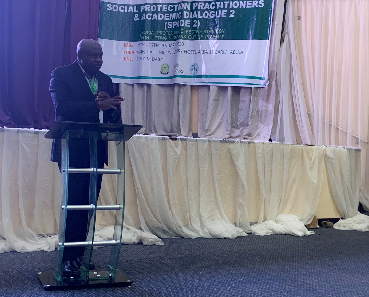 MsSamCoope's tweet photo. Prof Foluso Okunmadewa delivering closing remarks @ SPADE 2 #socialprotection academics and practitioners dialogue @NasscoNigeria @savechildrenNG https://t.co/6CSocV5Ltj