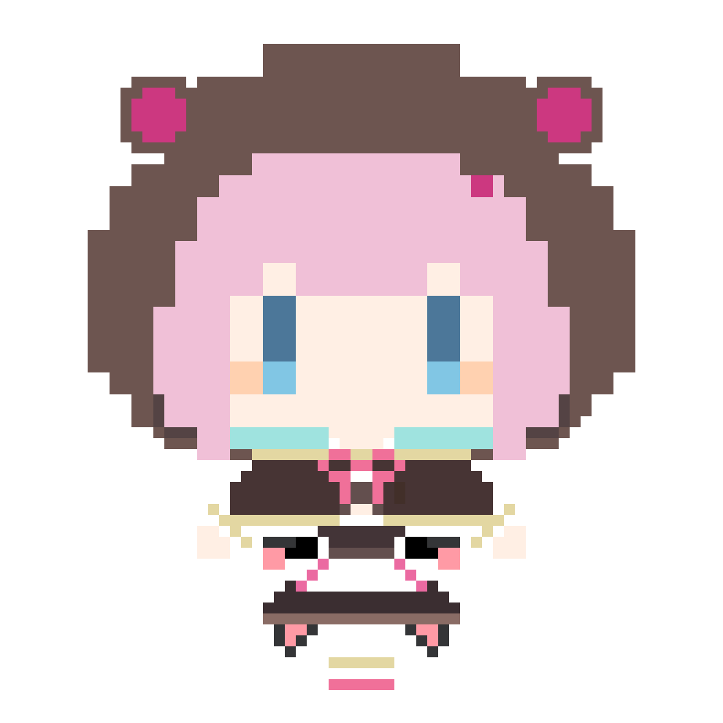 Misaka 佐倉くまちゃんのドット絵をリメイクして壁紙にしました くまあーと Misaka 佐倉くまちゃんのドット絵をリメイクして壁紙にしました くまあーと