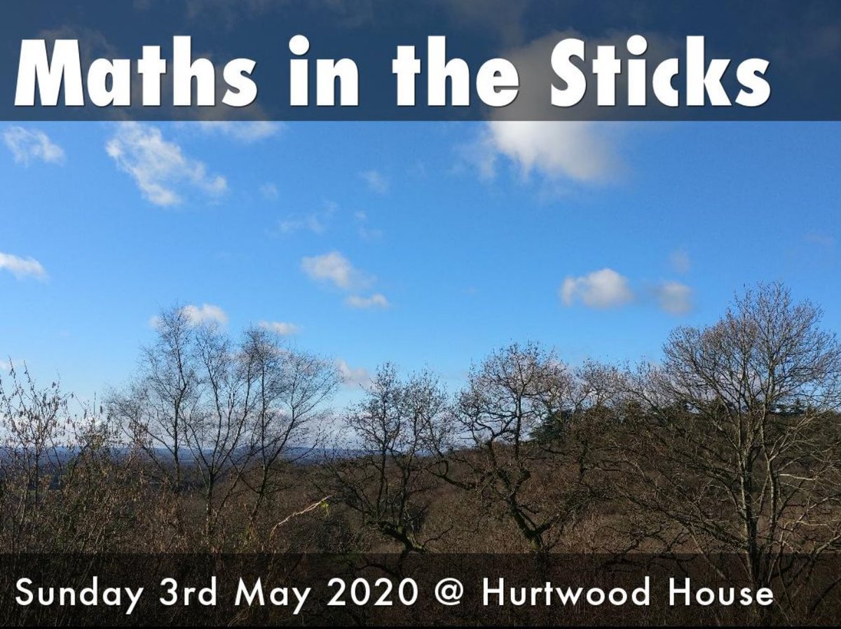 sxpmaths's tweet photo. The cogs in the sticks are slowly turning to prepare for this year's #mathsticks - free A level Maths CPD in Surrey, Sunday May 3rd! #WatchThisSpace https://t.co/tXX96Kintx