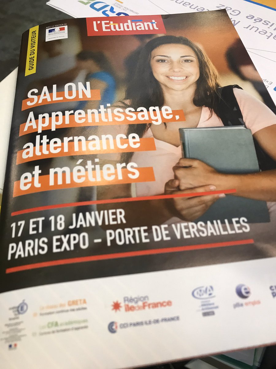CARINEL15's tweet photo. #GRDF présent au salon de l’apprentissage de Paris les 17 et 18 janvier, Porte de Versailles Hall 2.2. Nous vous accueillons avec grand plaisir, venez déposer vos CV, stand CPI54 😄 #grdfidf #salondelapprentissage #alternance #letudiant https://t.co/RZWPJqsV5O