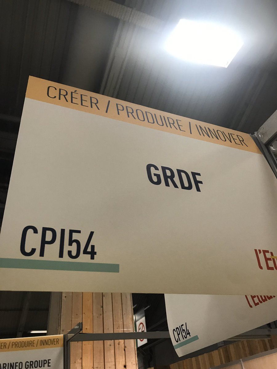 CARINEL15's tweet photo. #GRDF présent au salon de l’apprentissage de Paris les 17 et 18 janvier, Porte de Versailles Hall 2.2. Nous vous accueillons avec grand plaisir, venez déposer vos CV, stand CPI54 😄 #grdfidf #salondelapprentissage #alternance #letudiant https://t.co/RZWPJqsV5O