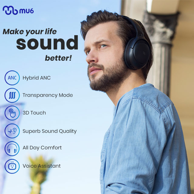 BackersPick's tweet photo. Mu6 Space 2 Active Noise Cancelling Headphones 😍
#headphones #gadget #technology #audio #headset https://t.co/fMkVNj34ii