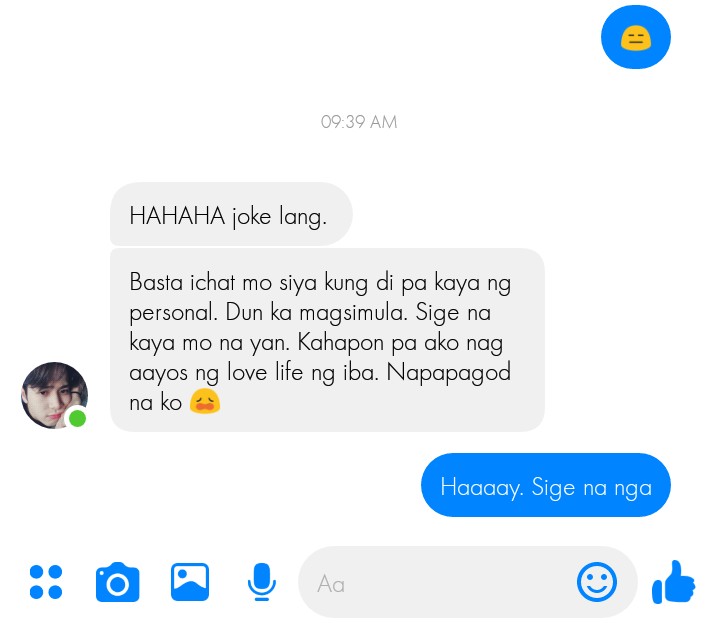 124:~pantanga yung suggestion ni jackson e  pero, i agree. Lubayan niyo muna si jackson. Bakit siya tinatakbuhan niyo pag may problema kayo sa lovelife niyo? Ni hindi pa nga niya naaayos sarili niyang lovelife- oops  #MarkJin