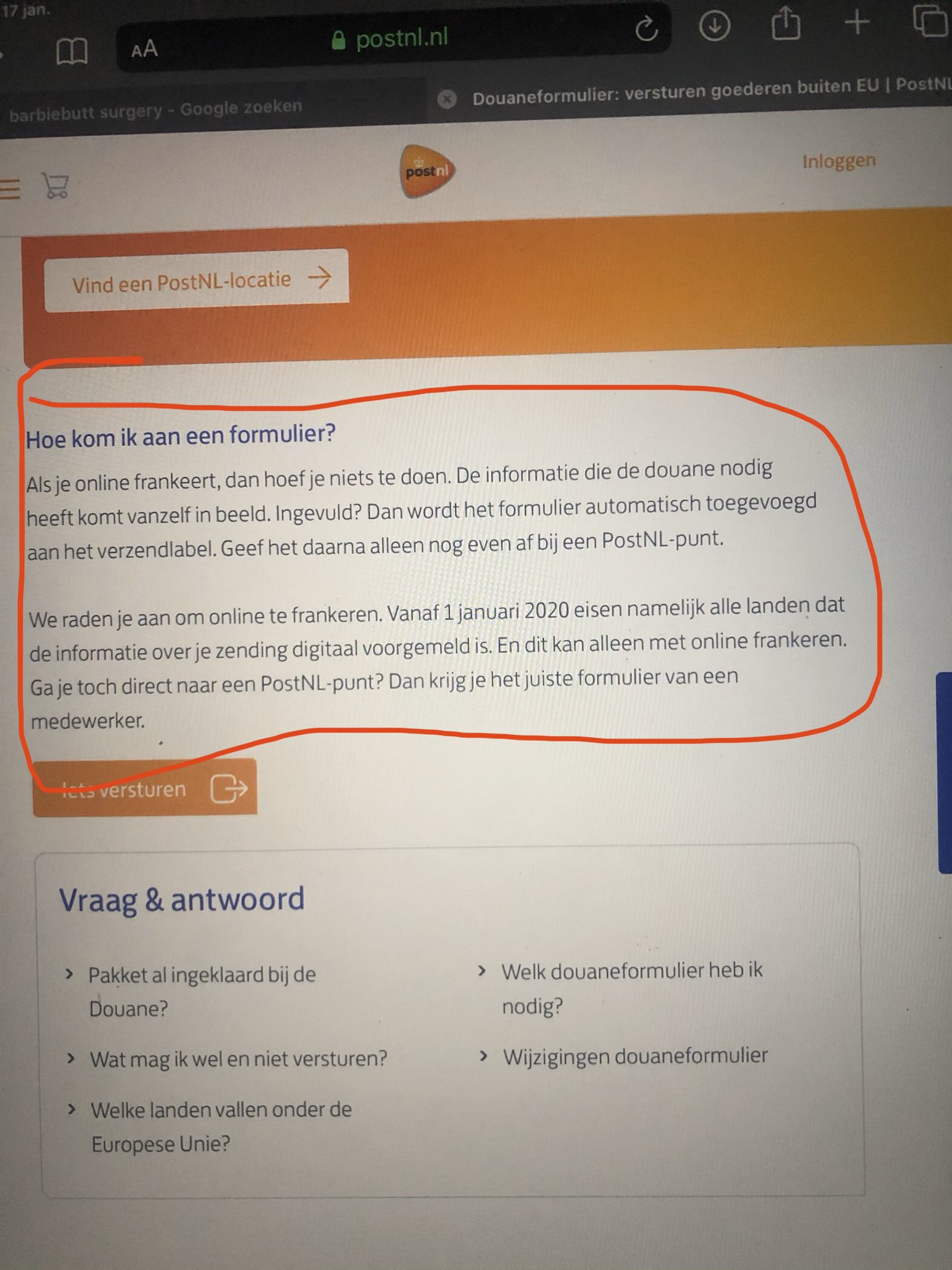 Berucht Daarom Positief PostNL on Twitter: "@swimmiey Ah op die manier. In dat geval moet het de  volgende keer wel echt online aangemaakt worden. Ik begrijp dat dit niet  fijn is, maar dit zijn de