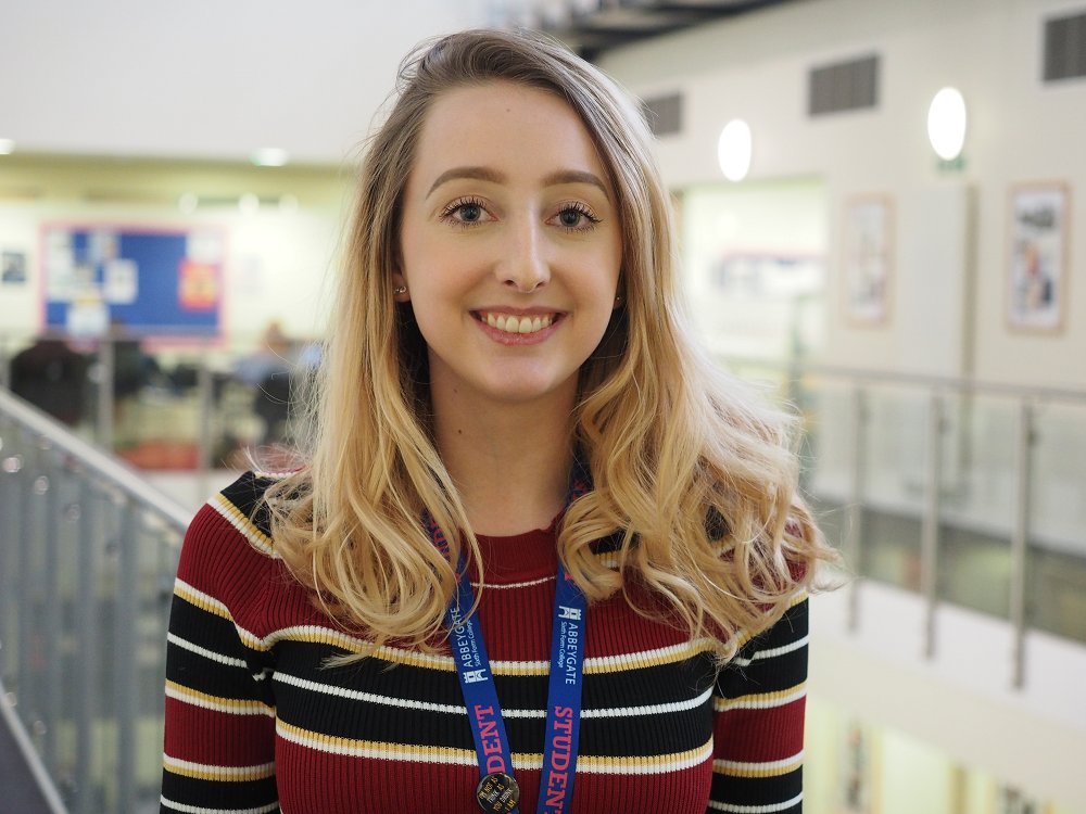 AbbeygateSFC's tweet photo. 'Can Veganuary save the world?' - Abbeygate student; Sophia Dubery shares her views on the climate crisis and farming practices in today's Bury Free Press. Have you picked up your copy today? https://t.co/s2GMYjcH69