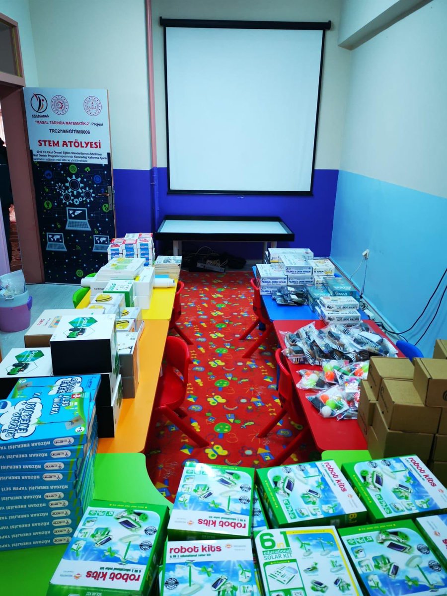 AnaokuluHilvan's tweet photo. Masal Tadında Matematik 2 projesi ile Hilvan’ın ilk Tasarım ve Beceri Atölyesi bugün okulumuzda kuruldu😊 Teşekkürler @KaracadagKA  
@ziyaselcuk @safran1958 @Abdullah_Erin47 @fduman27 @ismailyapicier @SinanATES_63 @Sikak_Ali  @gmcidir @GCirti @Hilvan_MEM @AnaokuluHilvan https://t.co/hLH1793Yn7