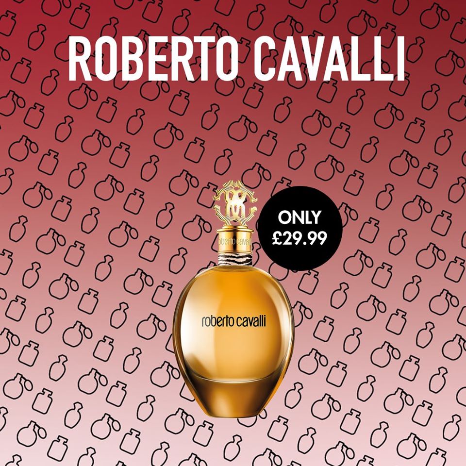 Essentially Addictive..and SAVE £34.00! Robert Cavalli 75ml - Only £29.99 in store at The Perfume Shop #Scents #Addictive #ThePerfumeShop