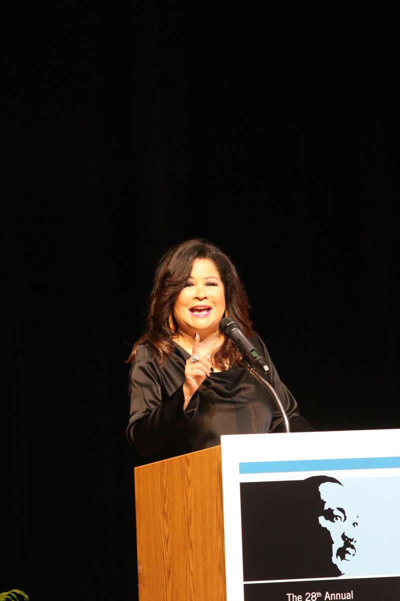 FoleyandLardner's tweet photo. @DeMarcusWare Superintendent Michael Hinojosa of @dallasschools gave some opening remarks before @ClariceFox4 kicked off the competition proper #FoleyMLK #FoleyMLK2020 https://t.co/VJmUZnR55Z