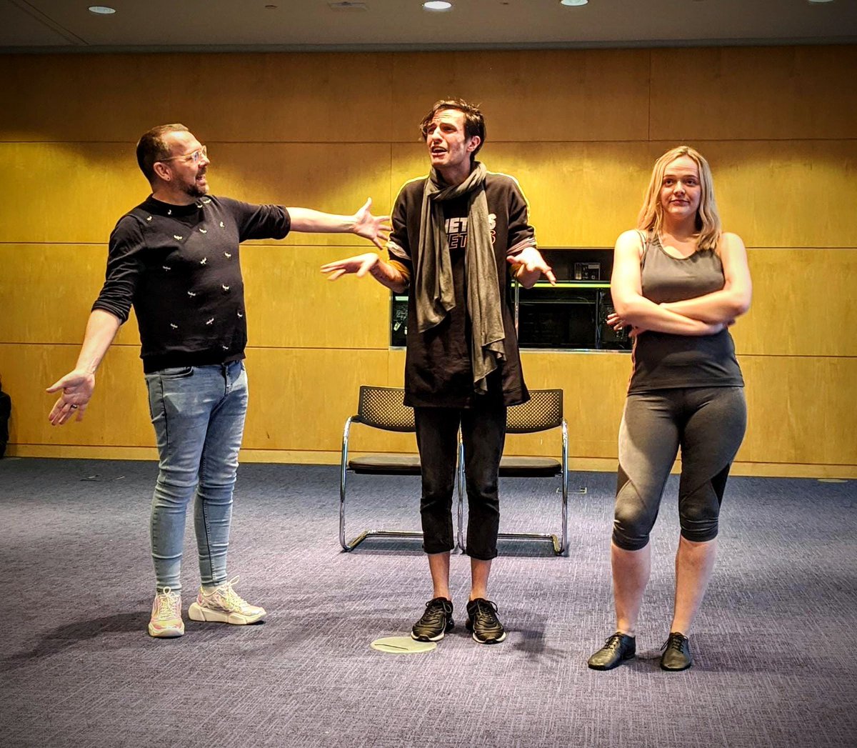 spreadeagles's tweet photo. Photos from some of our final rehearsals in Canary Wharf for Beauty and the Beast... Come and see what all the buzz is about next week and get your tickets online at https://t.co/UIu1DAh4HQ. We promise you will not be disappointed! https://t.co/LO6l36Ipx6
