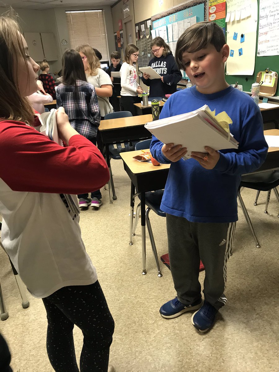 JCMelton88's tweet photo. “What do you do for others?” -MLK Jr.
Students answered the question, What they do for others, then use the “hand up-pair up” strategy to share with their classmates. @TheFarmAACPS #MLKJR https://t.co/lJSmWJc8cH