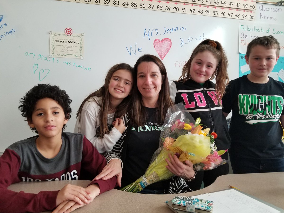 Cincinnatus 2020 Distinguished Teacher Award winner works <a href="/MWschoolknights/">Mt.Washington_School</a> <a href="/IamCPS/">I Am CPS</a> !!!  Congratulations Tracy Jennings!!!  We are so proud of you and lucky to have you as a part of our CREW!!! <a href="/SpaceLauren/">Lauren in space 💫🥰</a> <a href="/MSJSchoolofEd/">MSJ School of Ed</a>