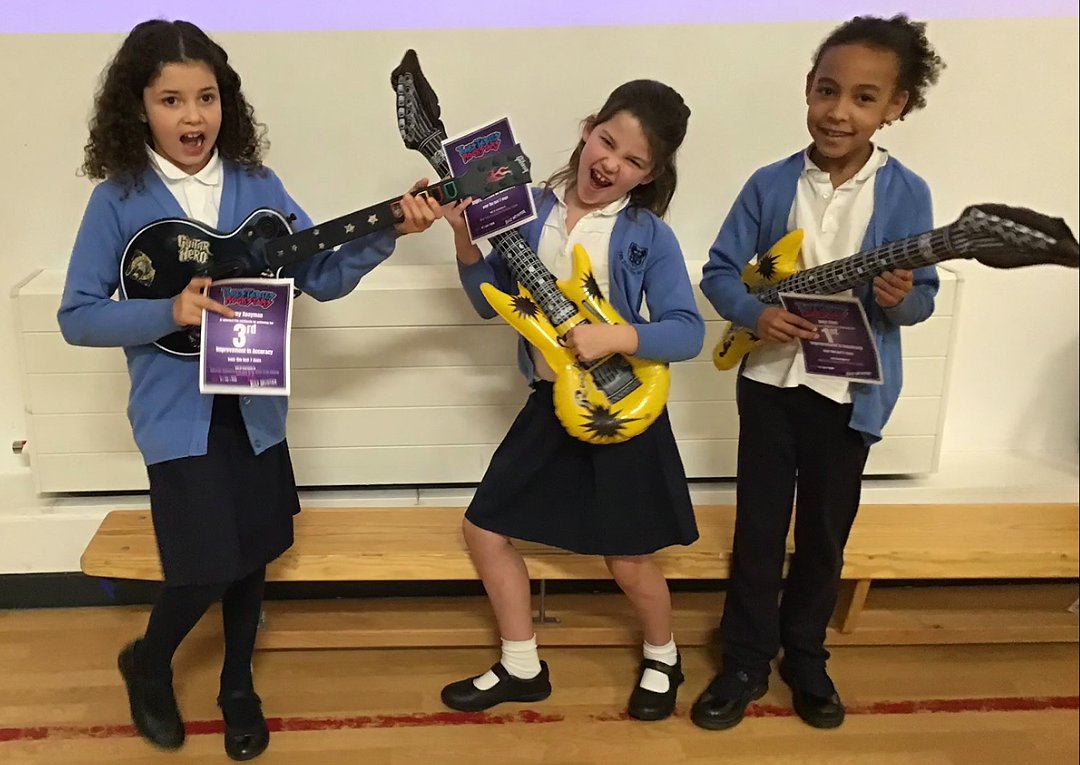 TheDolphinSch's tweet photo. Here's just some of our @TTRockStars most improved accuracy winners of the week! We are looking forward to @NSPCC number day for a chance to #rockout dressed as our Avatars! #mathematicalfluency #timestables #mathematicians https://t.co/LwfNLNVdF1