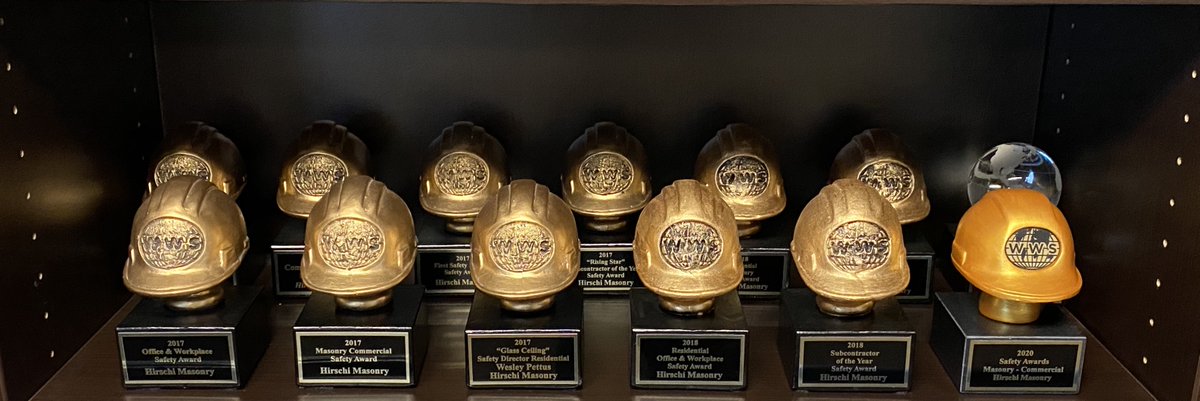 HirschiMasonry's tweet photo. It was wonderful to attend the 4th Annual World Wide Safety Awards Banquet last night. Being nominated and then winning awards recognizing our commitment to safety is an Honor. 
#SafetyFirst, #WWS, #Congrats, #HirschiMasonry, #ExpectMore https://t.co/Jq6VSAGLJF