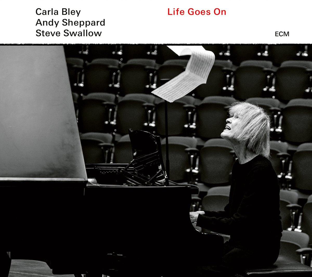 'Life Goes On', le nouvel album du trio de Carla Bley est maintenant disponible en précommande : ecm.lnk.to/LifeGoesOn

Une musique condensée à l'essentiel, portée par le trio que Carla Bley forme maintenant depuis 25 ans avec Andy Sheppard et Steve Swallow. 🎶🎵