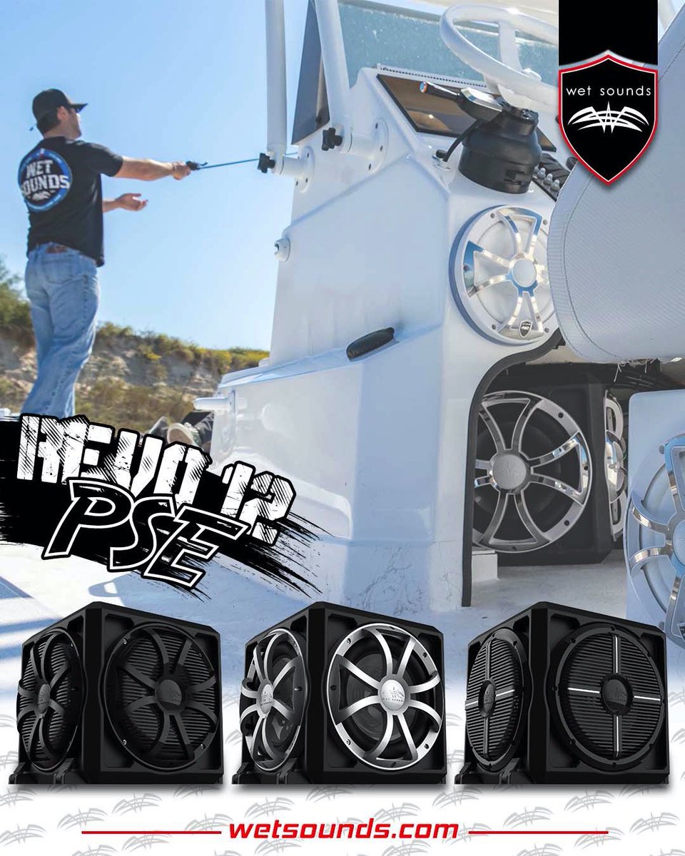 wet_sounds's tweet photo. Adding bass doesn’t have to be difficult, Add the new #RevoPSE Passive Sub Enclosure to easily give your system a new sound!
📱 (877) 938-7757
📧 info@wetsounds.com
💻 https://t.co/Jtl7Tgno7o
#Wetsounds #MarineAudio #PerformanceDrivenSound #HighPerformanceSound https://t.co/aj5D6wTykj