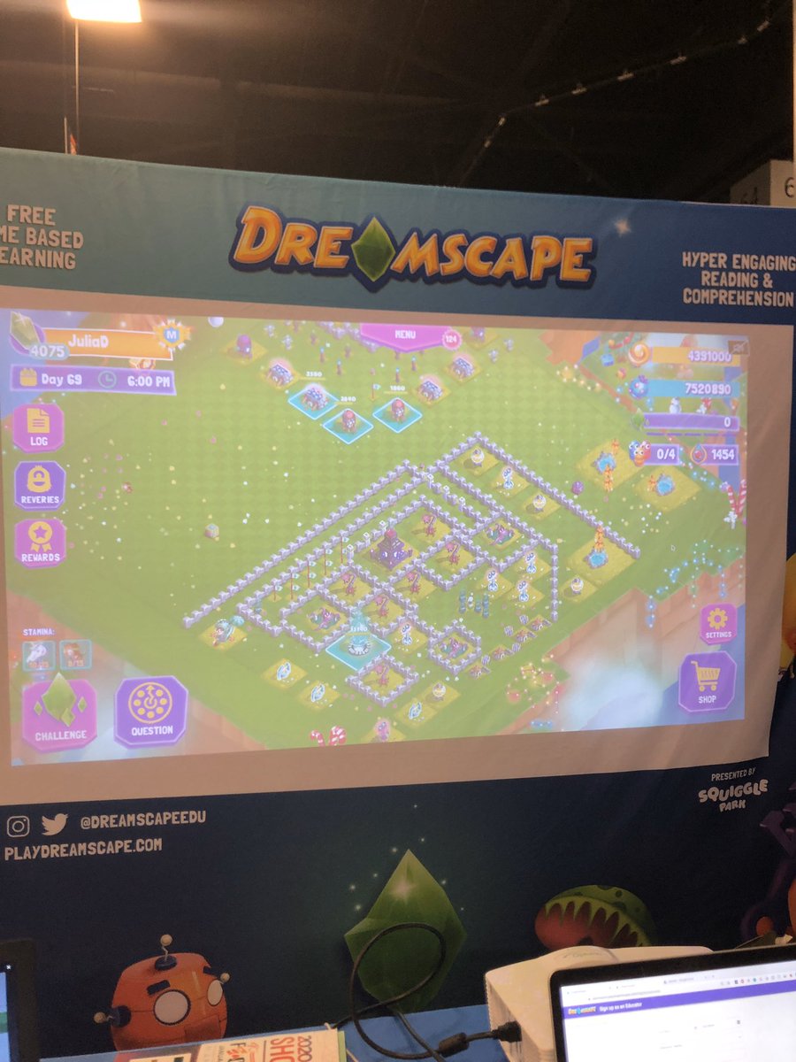 My kids aren’t going to know what hit them! Where has this FREE reading game been all my life!! 🙌🏼@DreamscapeEDU @MortElementary #FETC2020
