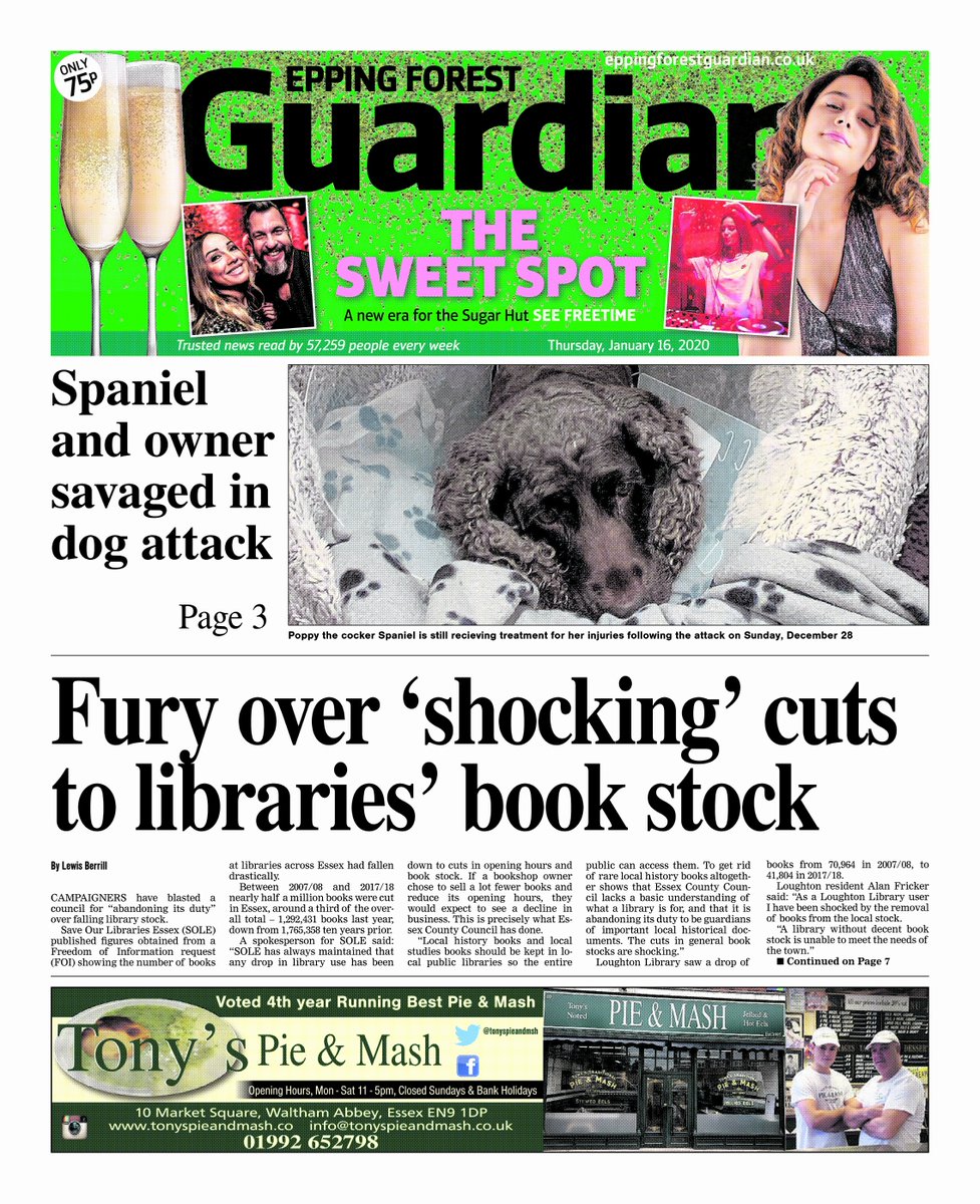 Sugar Hut reopens under new management and with a new look, see Freetime in this weeks Epping Forest Guardian #eppingforestguardian #sugarhut