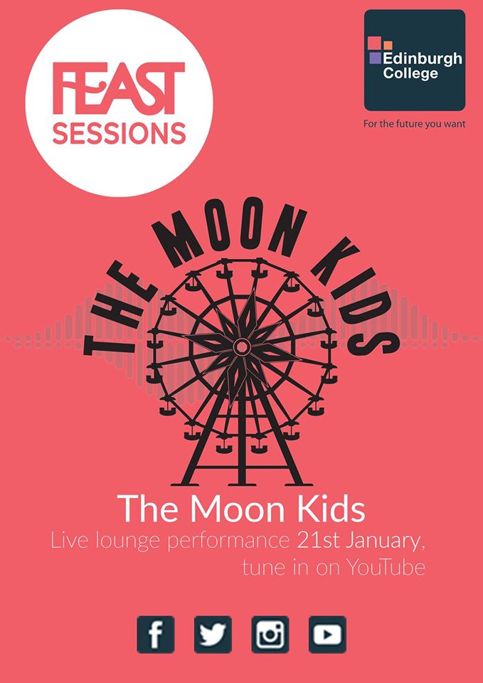 EdColl_Creative's tweet photo. New project #FeastSessions from our Music Biz, Sound Pro & Media students. The Feast Sessions are #livelounge style performances featuring local acts. The 1st #FeastSession will air on @edinburghcoll YouTube Jan 21st with @the_moonkids we can't wait! https://t.co/t9LsyWMRSg
