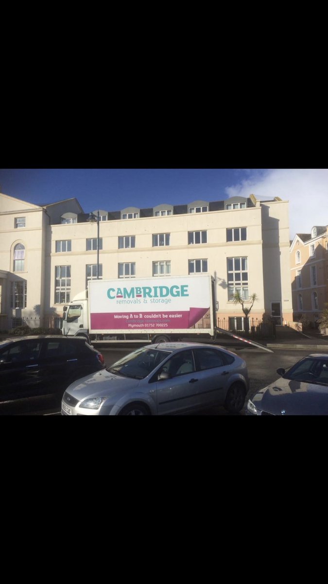 Another satisfied customer, originally moved this customer down from Portsmouth and put into our storage facilities, moved into their new home today in Teignmouth. #storage #movinghome #removalsplymouth