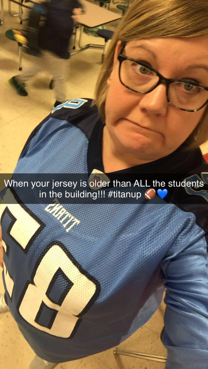 MRachStorm's tweet image. Oldie but goodie...could be applied to the jersey and the girl! #TitanUp #TeachCENT