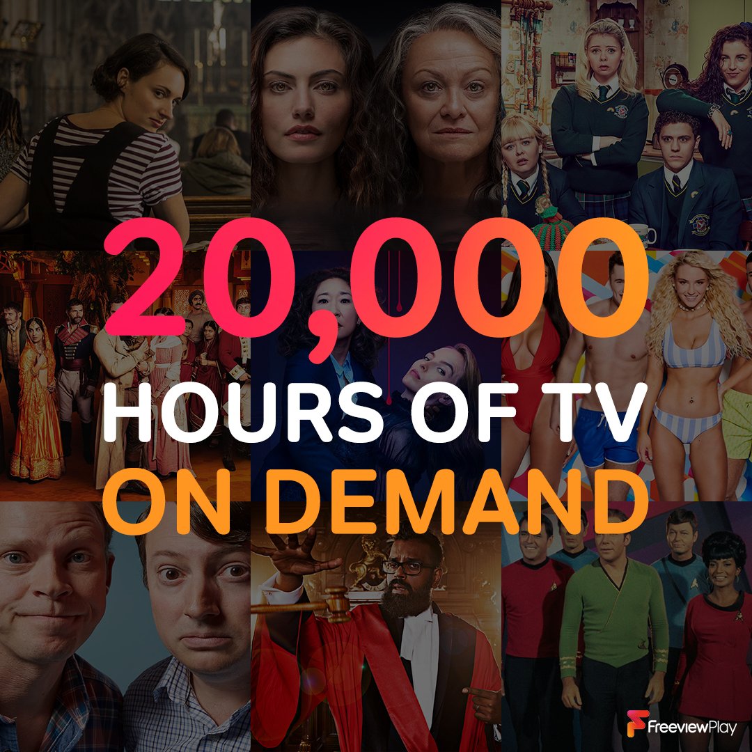 FreeviewTV's tweet photo. You don't know #TellySatisfaction until you've delved deep into our on demand content. FYI there's 20,000 hours' worth. Just saying. https://t.co/yWKcNWzhgu