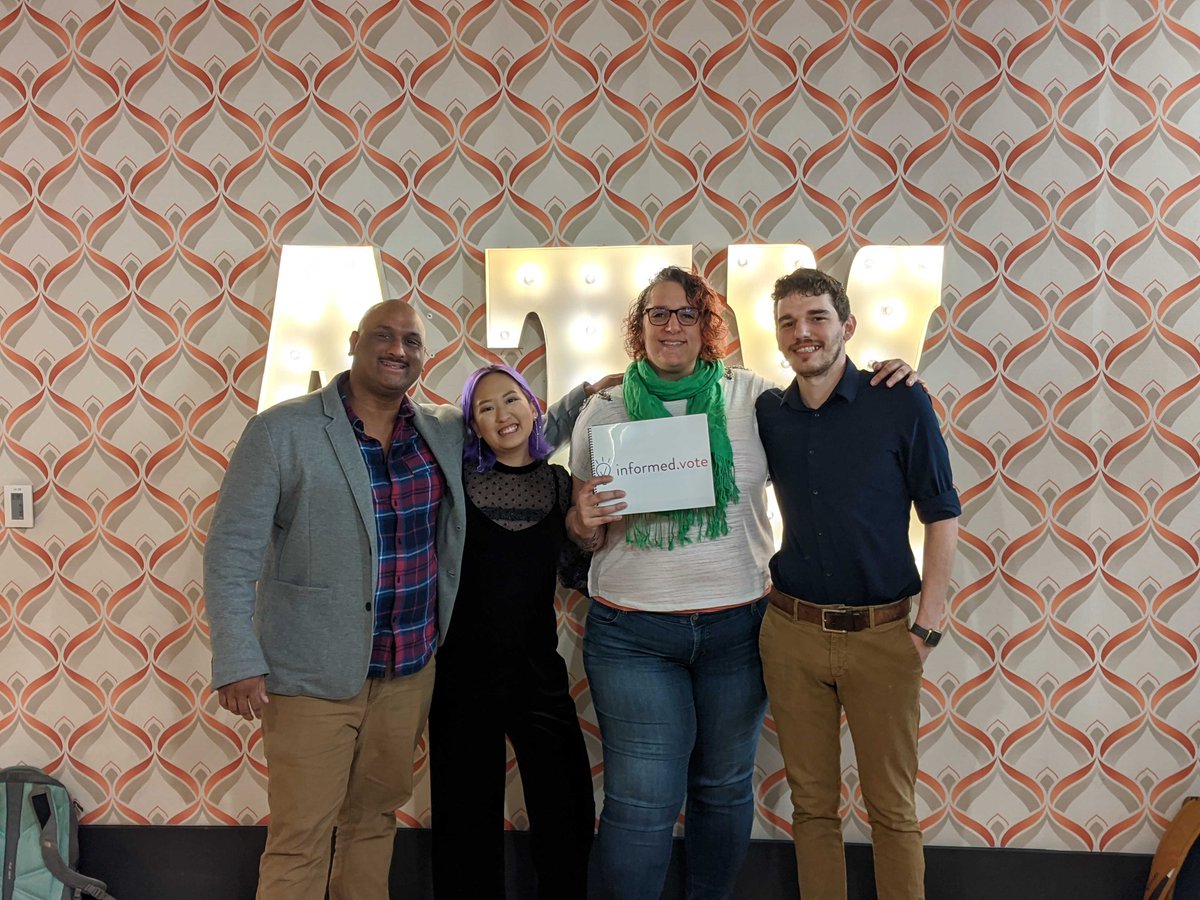 For the past couple of months ATA has been working with a team of students from @GA_ATX @AnthonyLehmanUX <a href="/uxphill/">UXPhiLL</a> <a href="/createdbytang/">Casey Tang UX</a> to research, design, test and iterate on our <a href="/informeddotvote/">informed.vote</a> designs. It was so exciting to see their months of hard work pay off this morning!