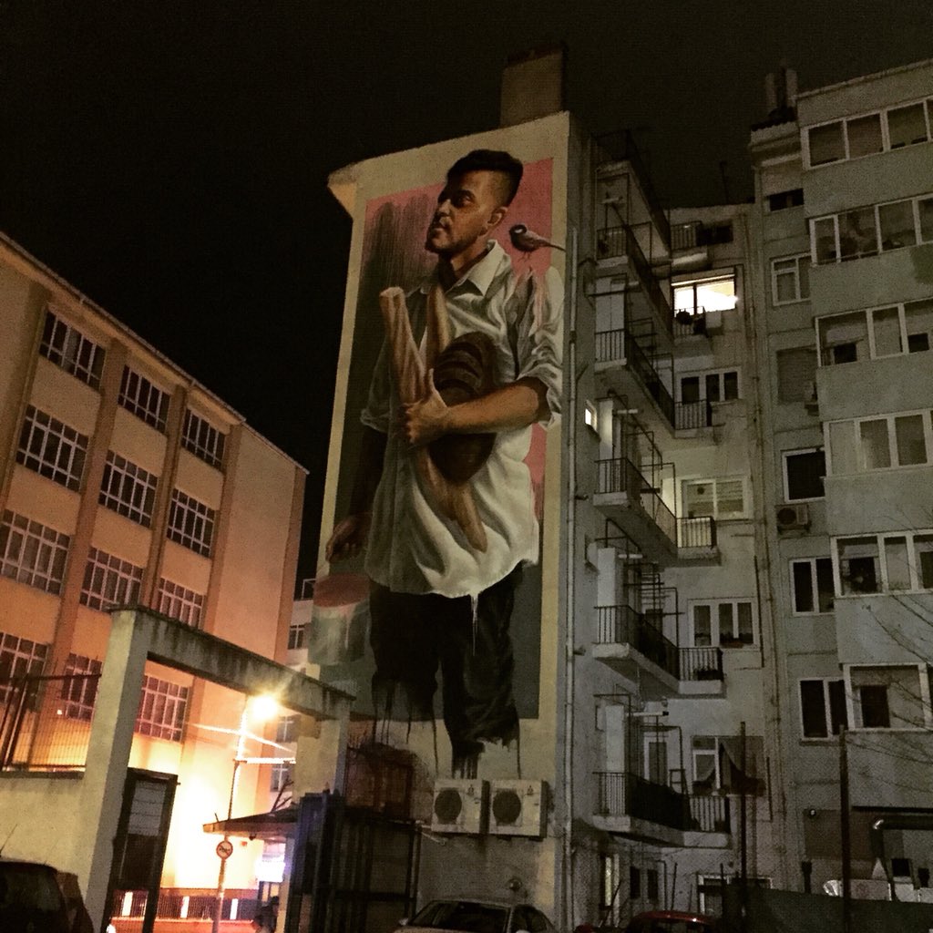 Ve hafta biter... #busehirdeturistolsam #mural #kadıköy #moda #cemsokak #sashakorban